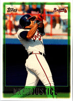 1997 Topps David Justice #244