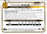 2021 Bowman Fernando Tatis Jr. #87