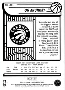 2020 Panini Flux Deja Vu OG Anunoby/Patrick Williams