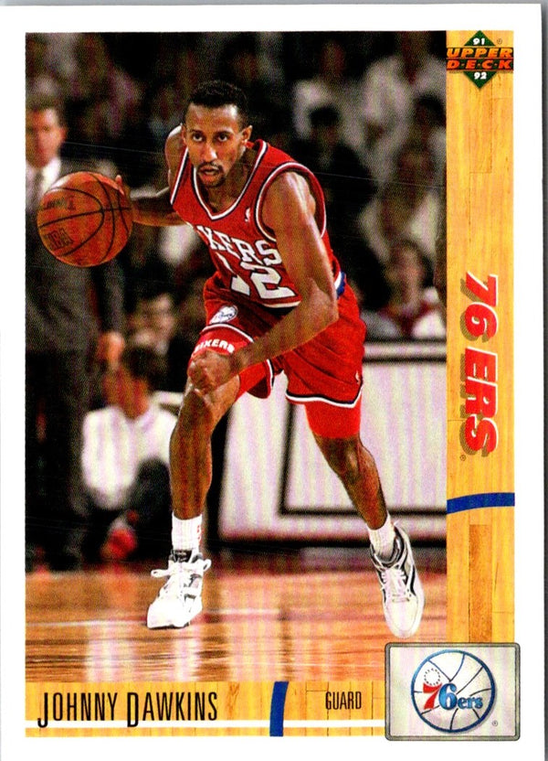 1991 Upper Deck Johnny Dawkins #176