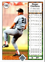 1989 Upper Deck Roger Clemens #195
