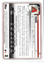 2020 Bowman Alex Young #69 Rookie