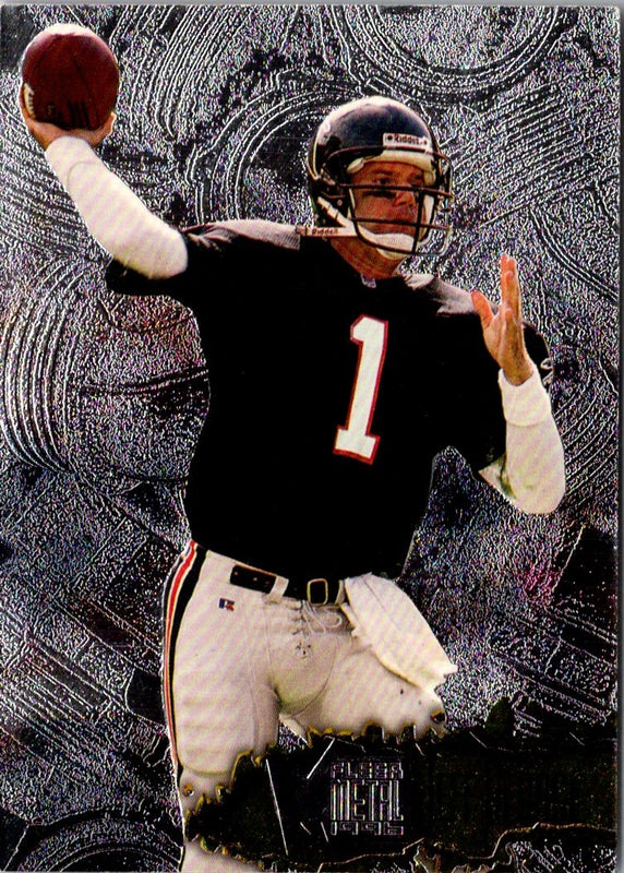1996 Fleer Metal Precious Jeff George #5PM