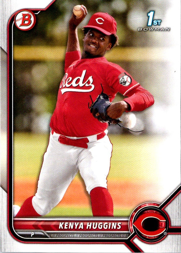 2022 Bowman Draft Baseball Kenya Huggins #BD-140 Rookie