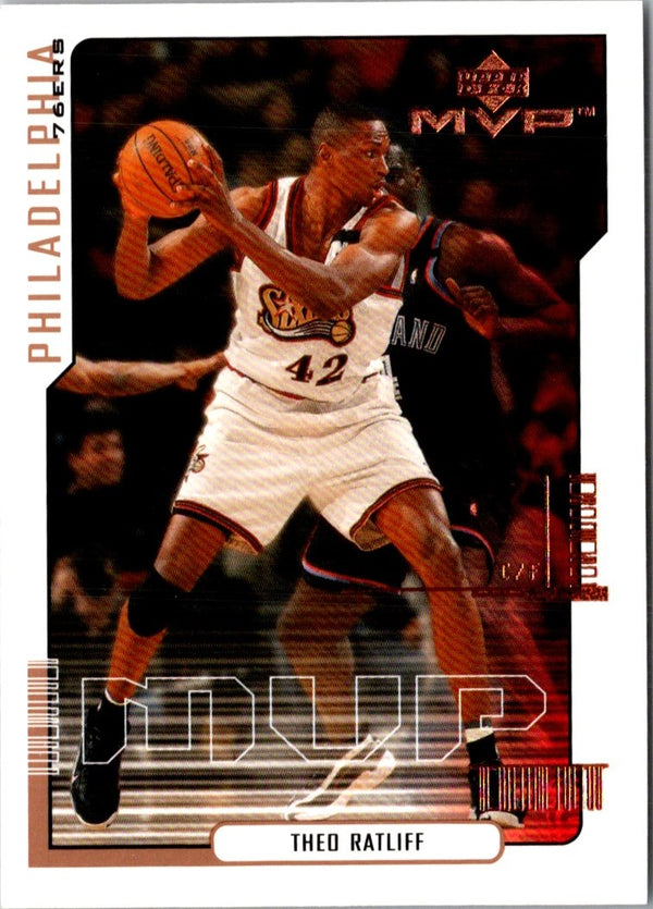 2000 Upper Deck MVP Theo Ratliff #129