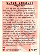 1993 Fleer Clyde Drexler Career Highlights Clyde Drexler