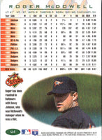 1996 Fleer Update Roger McDowell #U4