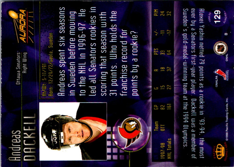 1998 Pacific Aurora Andreas Dackell