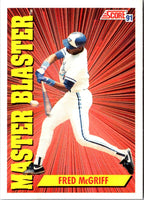1991 Score Fred McGriff #404