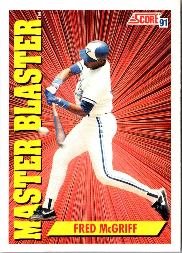 1991 Score Fred McGriff #404