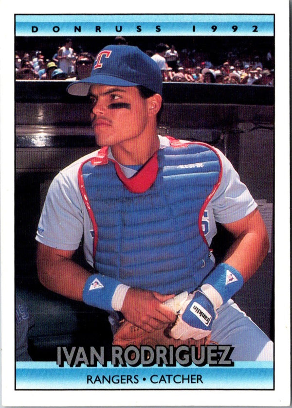 1992 Donruss Ivan Rodriguez #289