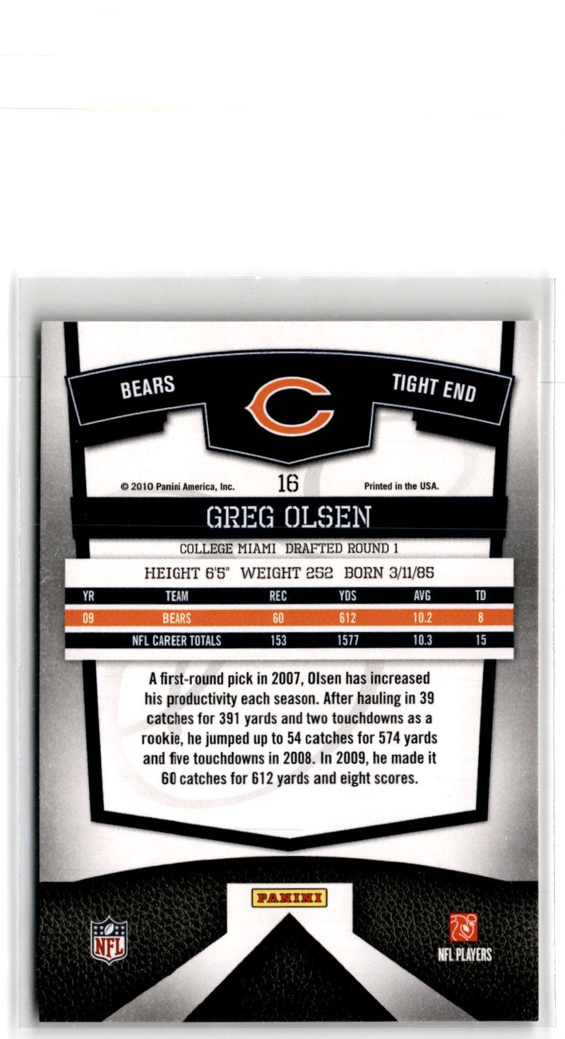 2010 Donruss Elite Greg Olsen