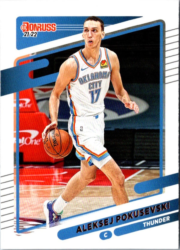 2021 Donruss Aleksej Pokusevski #42