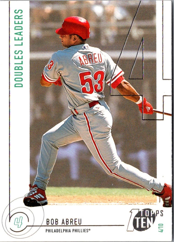 2002 Topps Ten Bobby Abreu #14