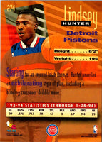 1993 Stadium Club Lindsey Hunter #274