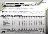2020 Topps Opening Day Brandon Woodruff #4