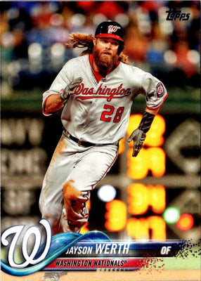 2018 Topps Jayson Werth #28