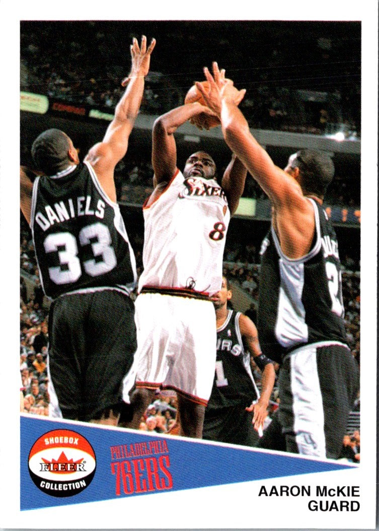 2001 Fleer Shoebox Aaron McKie