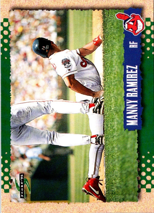 1995 Score Manny Ramirez #445