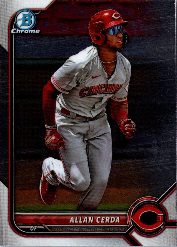 2022 Bowman Draft Baseball Chrome Allan Cerda #BDC-22 Rookie