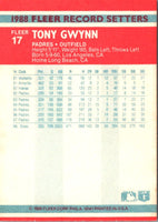 1988 Fleer Baseball MVP's Tony Gwynn #17