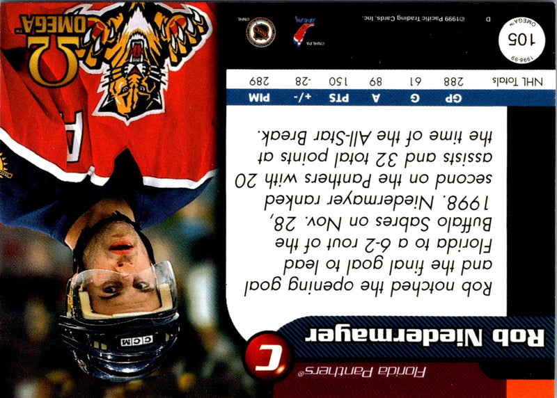 1998 Pacific Omega Rob Niedermayer