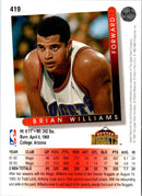 1993 Upper Deck Brian Williams