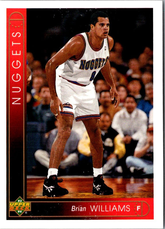 1993 Upper Deck Brian Williams #419