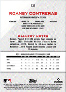 2022 Topps Gallery Roansy Contreras