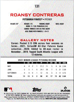 2022 Topps Gallery Roansy Contreras #131 Rookie