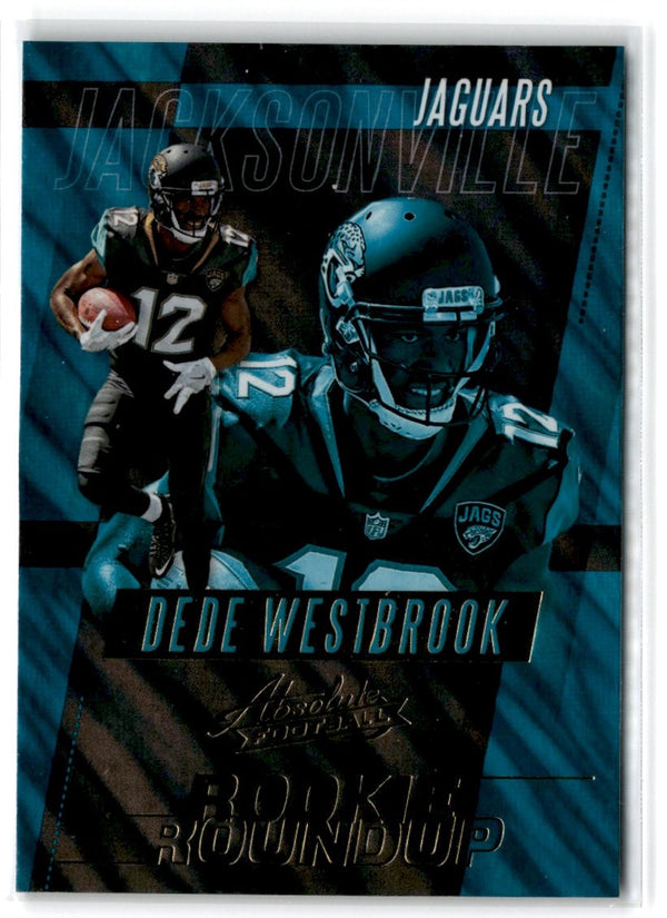 2017 Panini Absolute Rookie Roundup Dede Westbrook #30