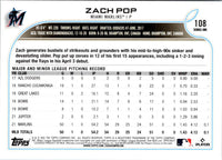 2022 Topps Orange Star Zach Pop #108