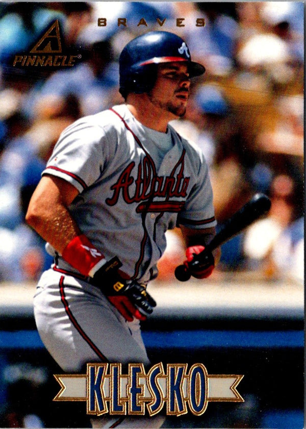 1997 New Pinnacle Ryan Klesko #127