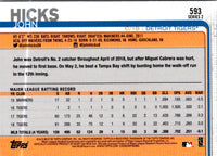 2019 Topps John Hicks #593