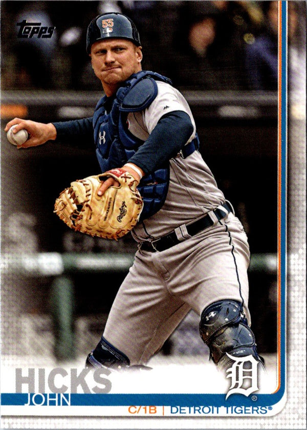 2019 Topps John Hicks #593