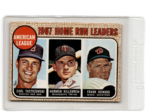 1968 Topps Kilebrew / Howard / Yastrzemski #6 EX