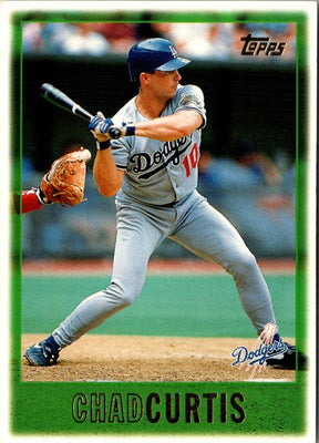 1997 Topps Chad Curtis #449