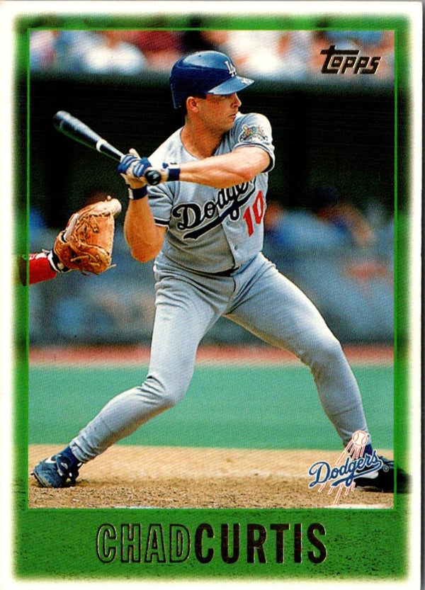 1997 Topps Chad Curtis #449