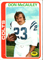 1978 Topps Don McCauley #478