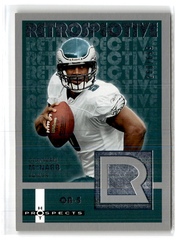 2006 Fleer Hot Prospects Retrospective Donovan McNabb #RE-DM /699