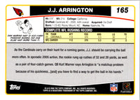 2006 Topps J.J. Arrington #165