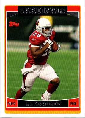 2006 Topps J.J. Arrington #165