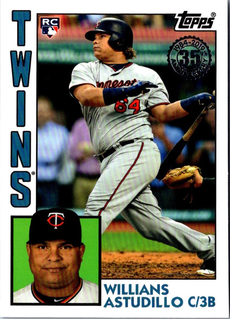 2019 Topps 1984 Baseball Rookie Autographs Willians Astudillo