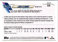 2021 Topps Orange Star Josh Fleming #526