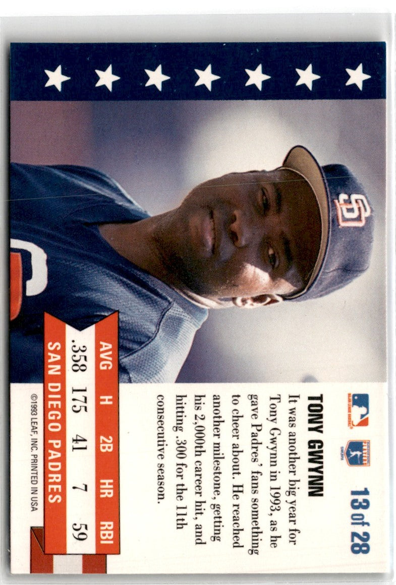1994 Donruss MVP Tony Gwynn