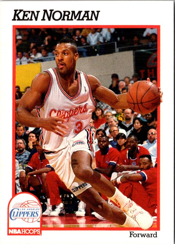 1991 Hoops Ken Norman #96