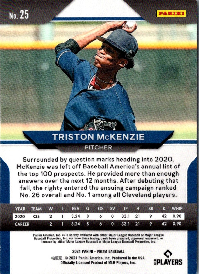 2021 Panini Prizm Triston McKenzie