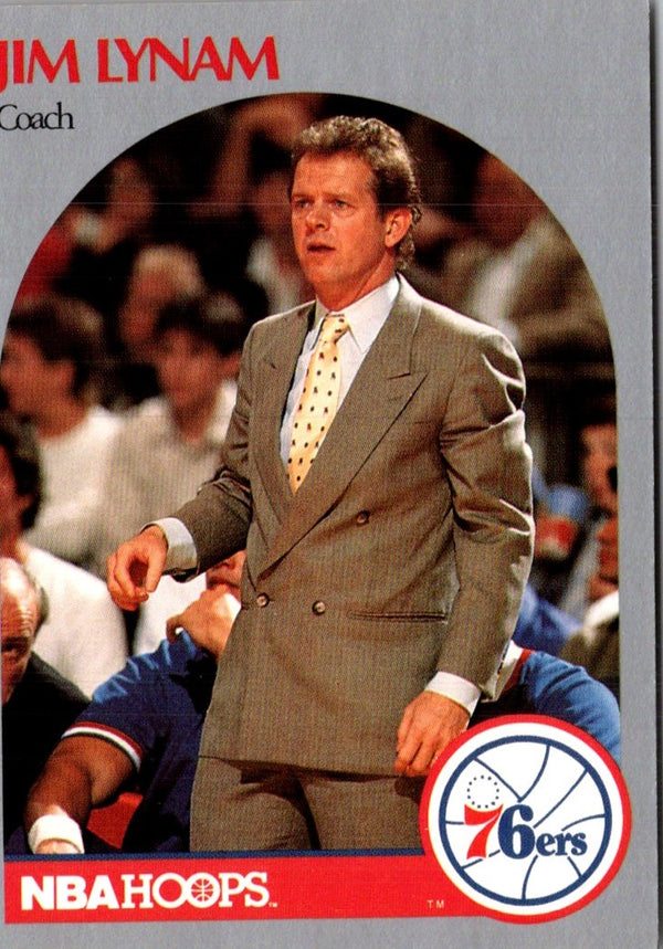 1990 Hoops Jim Lynam #324
