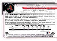 2024 Bowman Green Pattern Corbin Carroll #25
