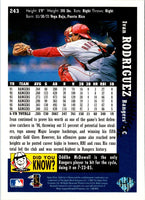 1997 Collector's Choice Ivan Rodriguez #243